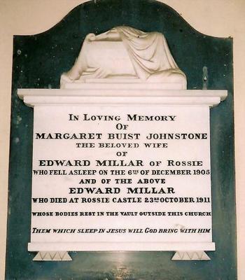 Memorial to Robert Christian Hoyer Millar