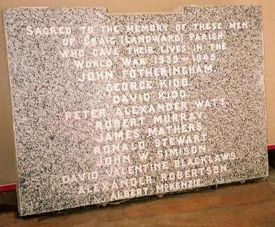 WW2 memorial
