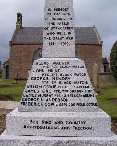 War memorial side one