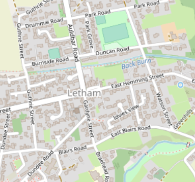 map of Letham
