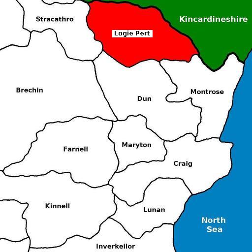 map of Logie Pert